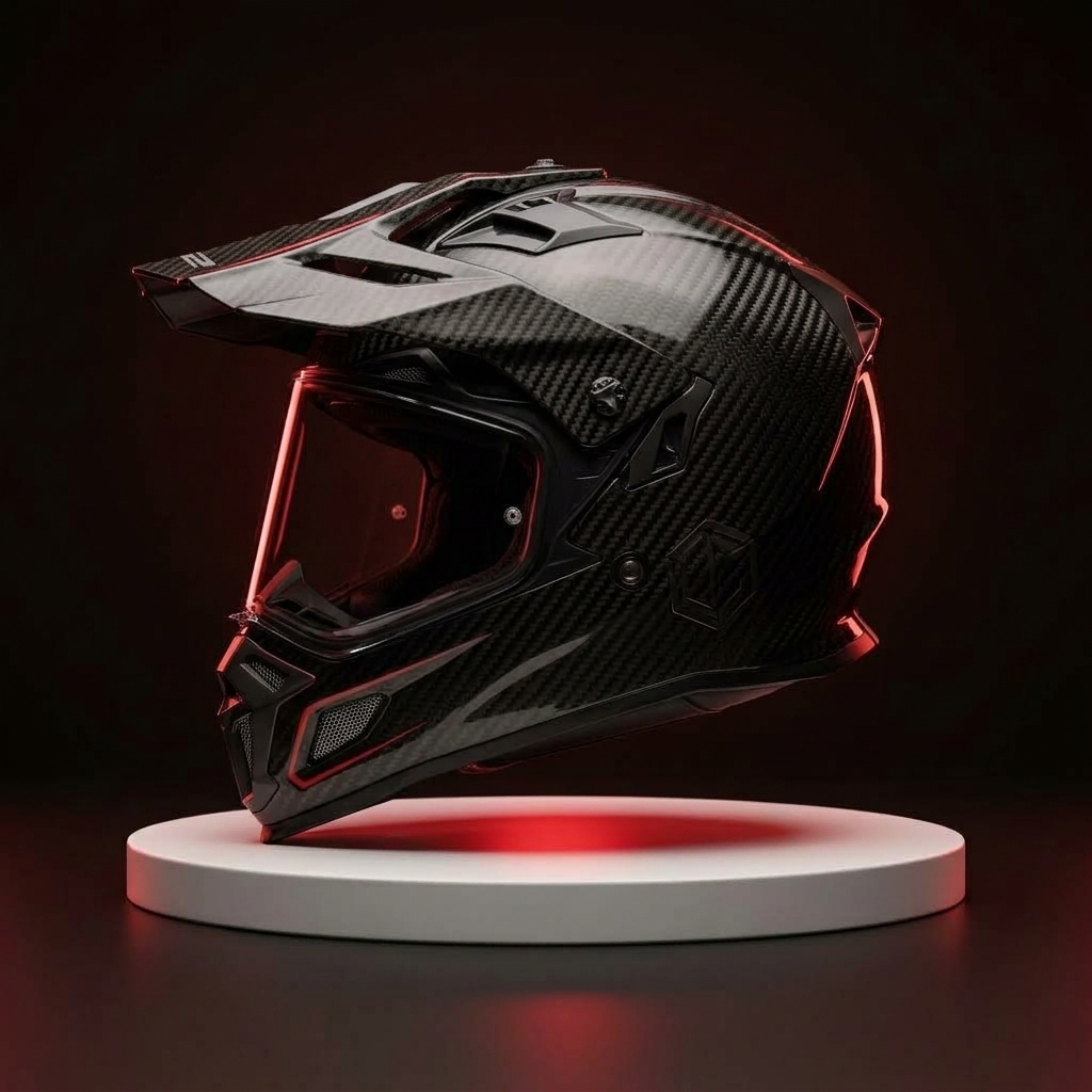 Casque Moto LS2 Adventure Rouge