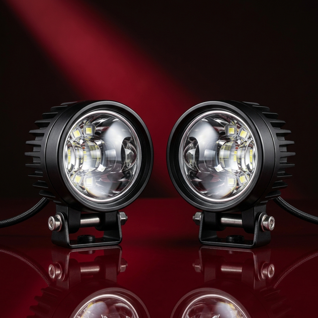 Feux Additionnels LED Ronds 40W (Paire)