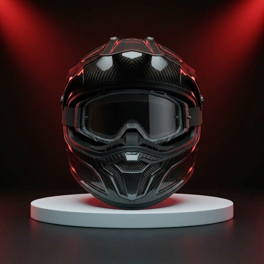 Casque Moto LS2 Adventure Rouge