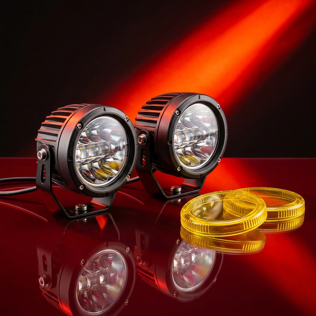 Feux Additionnels LED Ronds 40W (Paire)